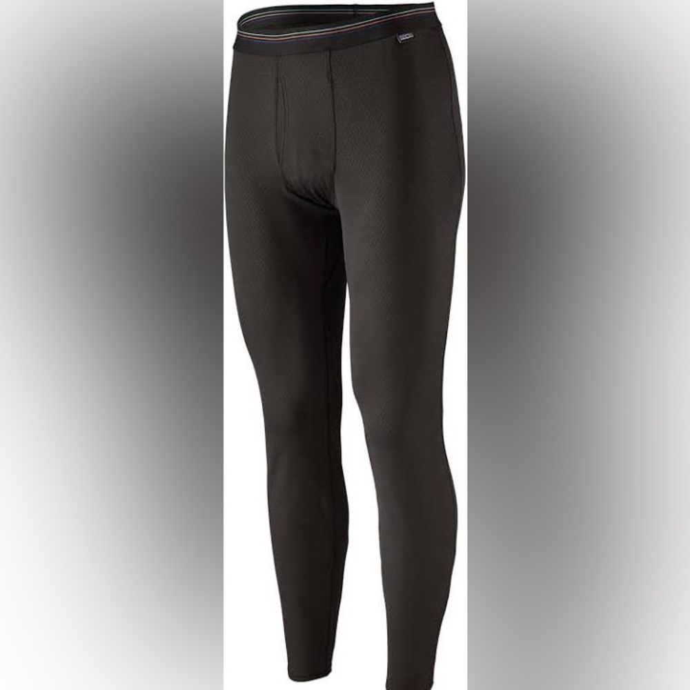Patagonia Capilene Baselayer Midweight Bottoms- Men’s Small Black